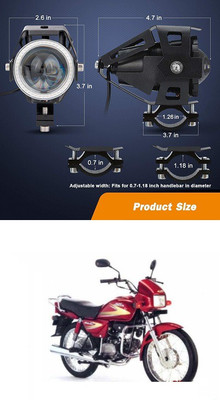 PECUNIA LED Fog Lamp Unit for Universal For Car Universal For Car