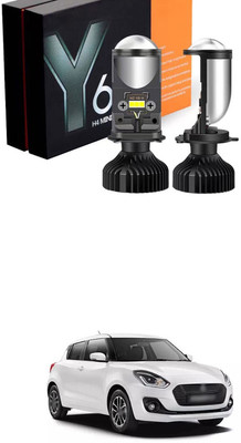 LOVMOTO H4 Fitting Led Headlight Bulb High Low Beam Lens Headlamp Bulb With Fan SG1150 Car Fancy Lights(White)