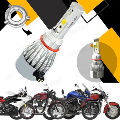 Generox LED Headlight for Universal For Bike