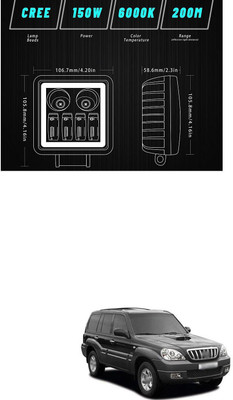 PECUNIA LED Fog Lamp Unit for Hyundai Terracan
