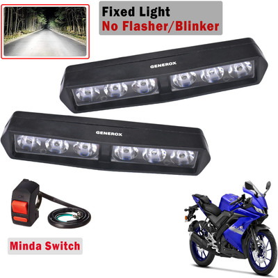 Generox LED Fog Light for Yamaha YZF R15