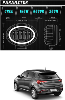 PRTEK LED Fog Light for Fiat Universal For Car