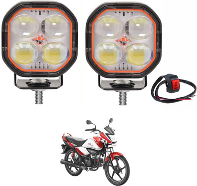 XZRTZ LED Fog Light for Hero Splendor NXG