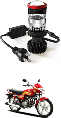 GONAMA Universal For Bikes Y7 H4 Mini Projector Lens Retrofit Kit LED with Mini sg115 Headlight Car, Motorbike LED for TVS (12 V, 50 W)(Universal For Bike)