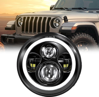 AutoPowerz LED Headlight for Universal For Bike