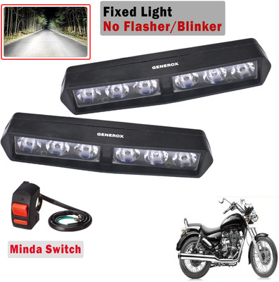Generox LED Fog Light for Royal Enfield Thunder Bird 500