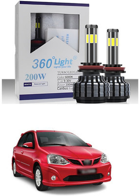 LOVMOTO LED Fog Lamp Unit for Toyota Etios Liva