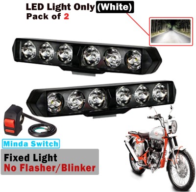 Shopland LED Fog Light for Royal Enfield Bullet Trials 350