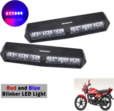 Generox LED Fog Light for Hero Splendor NXG