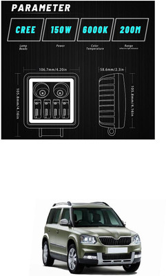 PECUNIA LED Fog Lamp Unit for Skoda Yeti