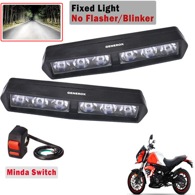 Generox LED Fog Light for Mahindra Mojo