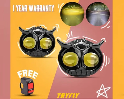 TRYFLY LED Fog Light for Hero Universal For Bike