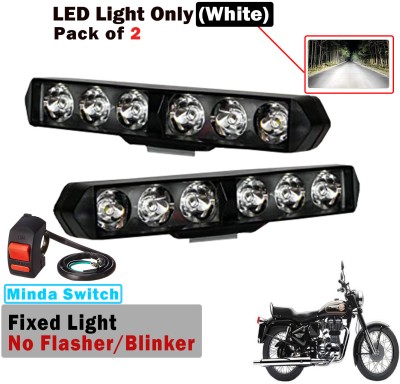 Shopland LED Fog Light for Royal Enfield Twin spark