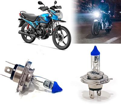 AUTO PEARL Halogen H4 Front Headlight Bulb Ultra Bright for Passion Pro TR Headlight Motorbike Halogen for Hero (12 V, 35 W)(Passion Pro, Pack of 1)