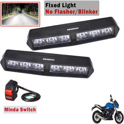 Generox LED Fog Light for Mahindra Mojo UT 300