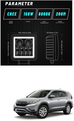 PECUNIA LED Fog Lamp Unit for Honda Universal For Car