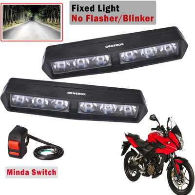 Generox LED Fog Light for Bajaj Pulsar 200 AS