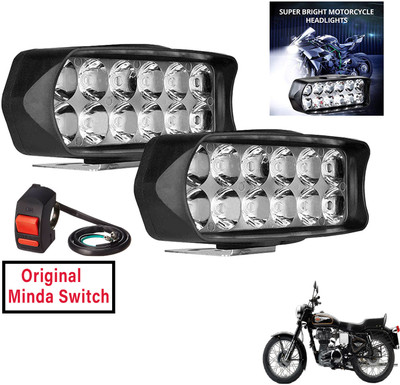 Generox LED Fog Light for Royal Enfield Bullet 350