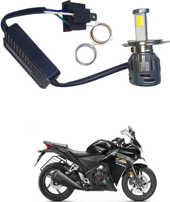 LOVMOTO Universl H4 LED Headlights Bulbs for Motorcycle X37 Headlight Car, Motorbike LED for Honda (12 V, 12 W)(CBR 250R, Pack of 1)