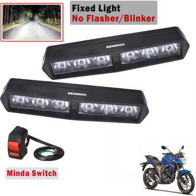 Generox LED Fog Light for Suzuki Gixxer
