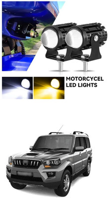 GONAMA Front, Rear LED Indicator Light for Maruti Suzuki Gypsy(White, Yellow)