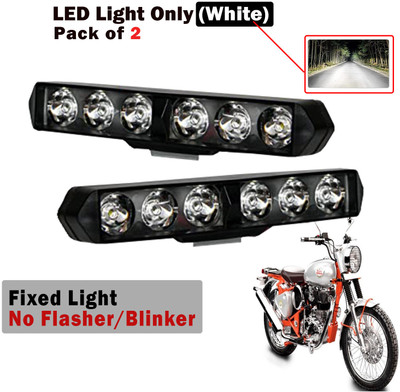 Shopland LED Fog Light for Royal Enfield Bullet Trials 350