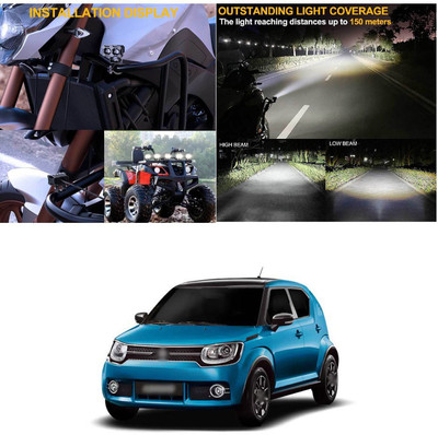 PECUNIA LED Fog Lamp Unit for Maruti Suzuki Universal For Car