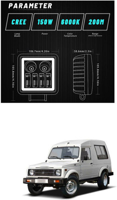 PECUNIA LED Fog Lamp Unit for Maruti Suzuki Gypsy