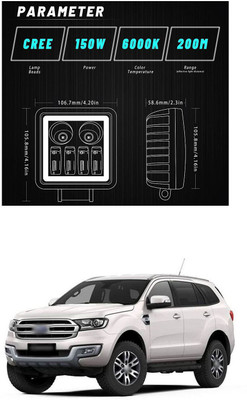 PECUNIA LED Fog Lamp Unit for Ford Endeavour