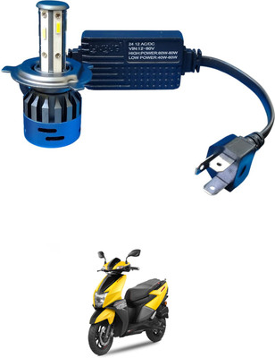 GONAMA Universal H4 Fitting M6 Mini 100 Watt LED Headlight Bulb|High And Low Beam sg115 Headlight Car, Motorbike LED for TVS (12 V, 100 W)(Universal For Bike, Pack of 1)