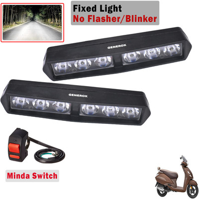 Generox LED Fog Light for TVS Jupiter classic