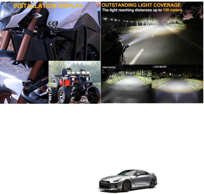 PECUNIA LED Fog Lamp Unit for Nissan Universal For Car
