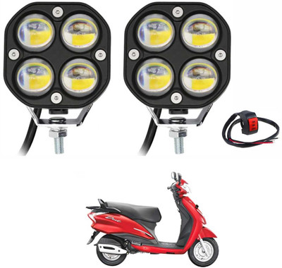 PRTEK LED Fog Light for Hero Moto Corp Duet