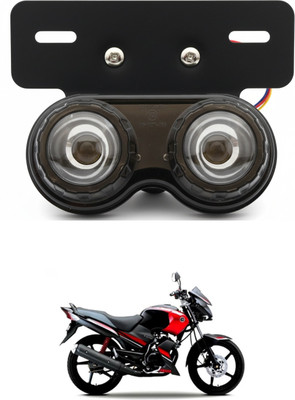 GONAMA Universal Motorcycle Tail Light Integrated Running Lamp Brake & Turn Signal s113 Indicator Light Car, Motorbike LED for Kawasaki (12 V, 40 W)(Universal For Bike, Pack of 1)