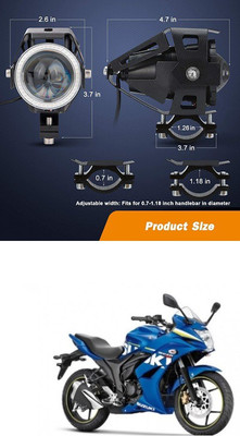 PECUNIA LED Fog Lamp Unit for Suzuki Gixxer SF