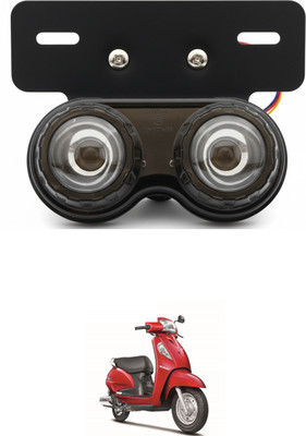 GONAMA Universal Motorcycle Tail Light Integrated Running Lamp Brake & Turn Signal s189 Indicator Light Car, Motorbike LED for Kawasaki (12 V, 40 W)(Universal For Bike)