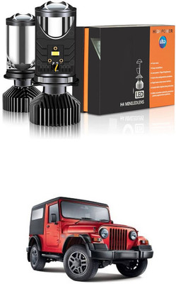 LOVMOTO H4/9003/HB2 LED Headlight Bulbs with Mini Projector Lens Canbus Hi/Lo Beam sg111 Car Fancy Lights(White)