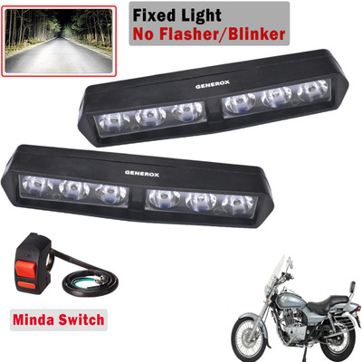 Generox LED Fog Light for Bajaj Avenger 200