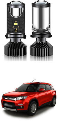 LOVMOTO Universal H4/9003/HB2 Y6 H4 80W LED Headlight Bulbs with Mini Projector sg194 Headlight Car, Motorbike LED for Hyundai (12 V, 60 W)(Elite i20, Pack of 2)