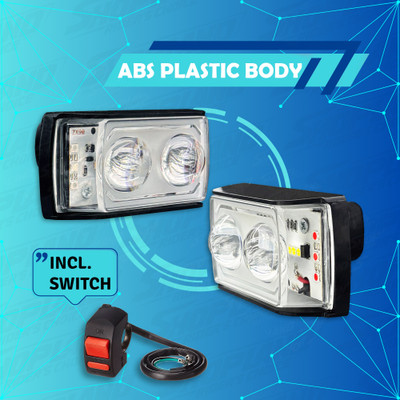Shopland LED Fog Light for Universal For Bike