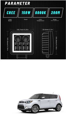 PECUNIA LED Fog Lamp Unit for Hyundai Universal For Car