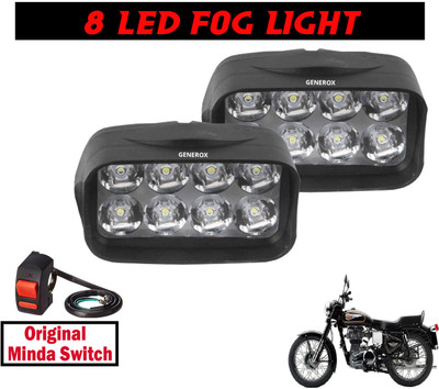 Generox LED Fog Light for Royal Enfield Bullet 350