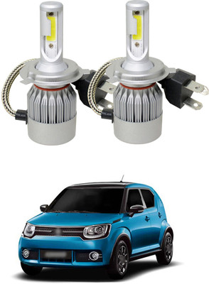 LOVMOTO H4 Fitting Led Headlight Bulb High Low Beam Lens Headlamp Bulb With Fan SG232 Car Fancy Lights(White)