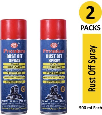 UE Premium Rust off Spray (Pack of 2) Headlight Cleaning Kit(500 ml)