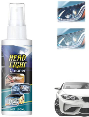 SCENTORA Liquid Car Polish For Exterior, Headlight, Windscreen, Tyres Headlight Cleaning Kit(100 ml)