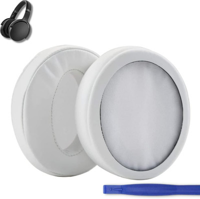 Crysendo Headphone Cushion Compatible with Senheiser HD350 BT/4.40BT/HD4.50 BT Headphone Over The Ear Headphone Cushion(Pack of 1, White)