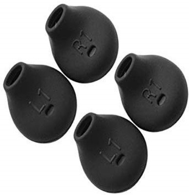 BUMTECH 4 Pcs for Level u Earbuds Cover In The Ear Headphone Cushion(Pack of 4, Black)