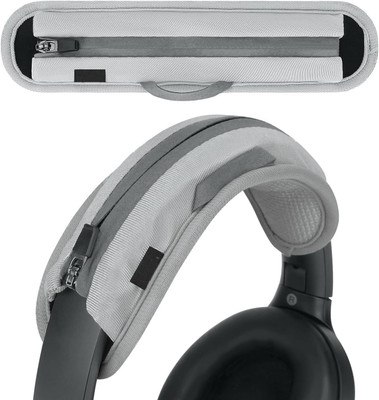 mizi Headband Cover Grey Over The Ear Headphone Cushion(Pack of 1, Grey)