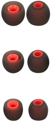 Empirictraders HeadRub Luxe white In The Ear Headphone Cushion(Pack of 1, Orange, White)