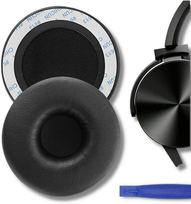 Crysendo Headphone Cushion for Son-y WH-XB700 Headphones Over The Ear Headphone Cushion(Pack of 1, Black)